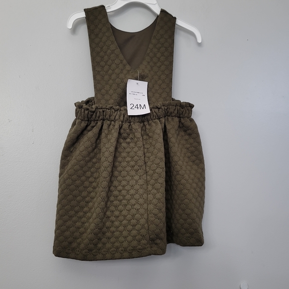 BONNIE JEAN  BABY GIRLS 12-24 MONTHS GIANNA JUMPER DRESS - Picture 5 of 12